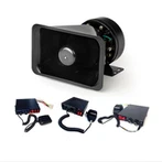 Светлосна трака уграђена у аларм звучника